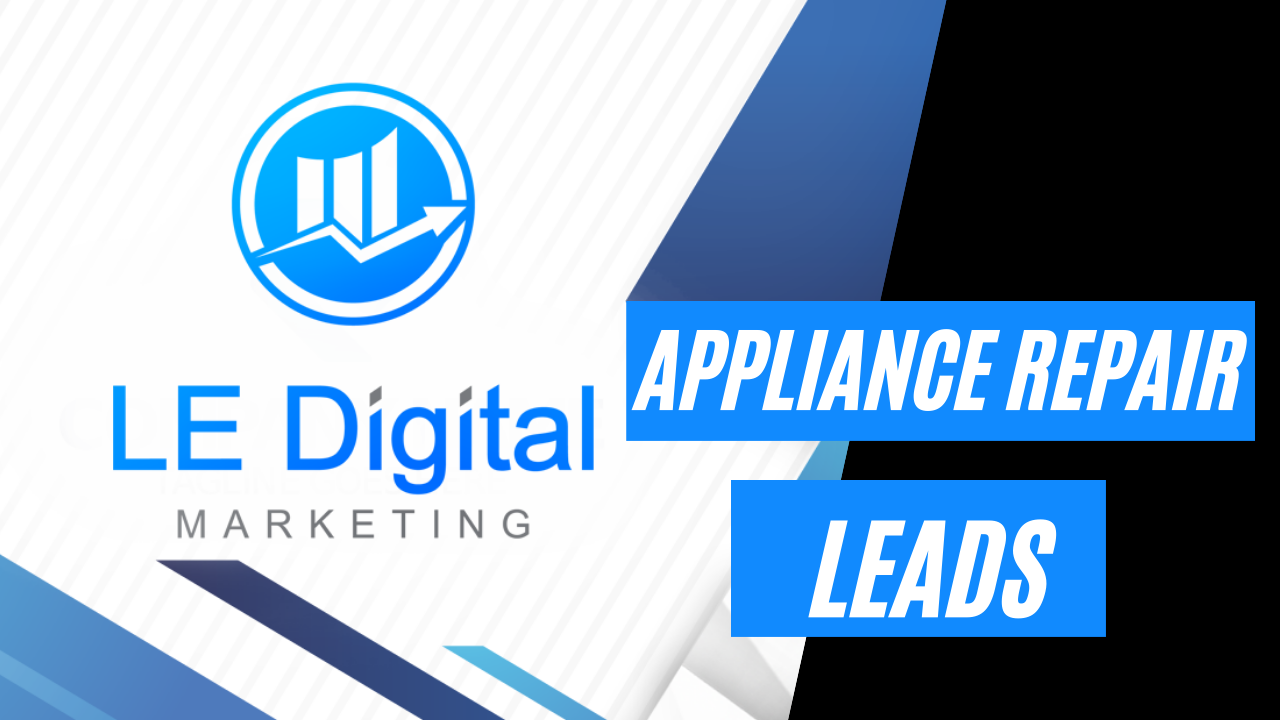 Appliance Repair Leads YouTube